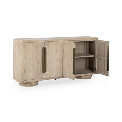 Tiber 4Dr Buffet - Cream Washed