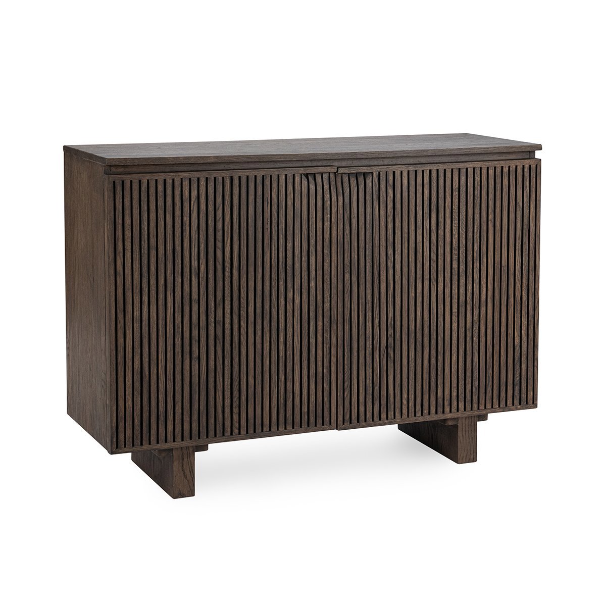 Roya 2Dr Cabinet - Toasted Brown