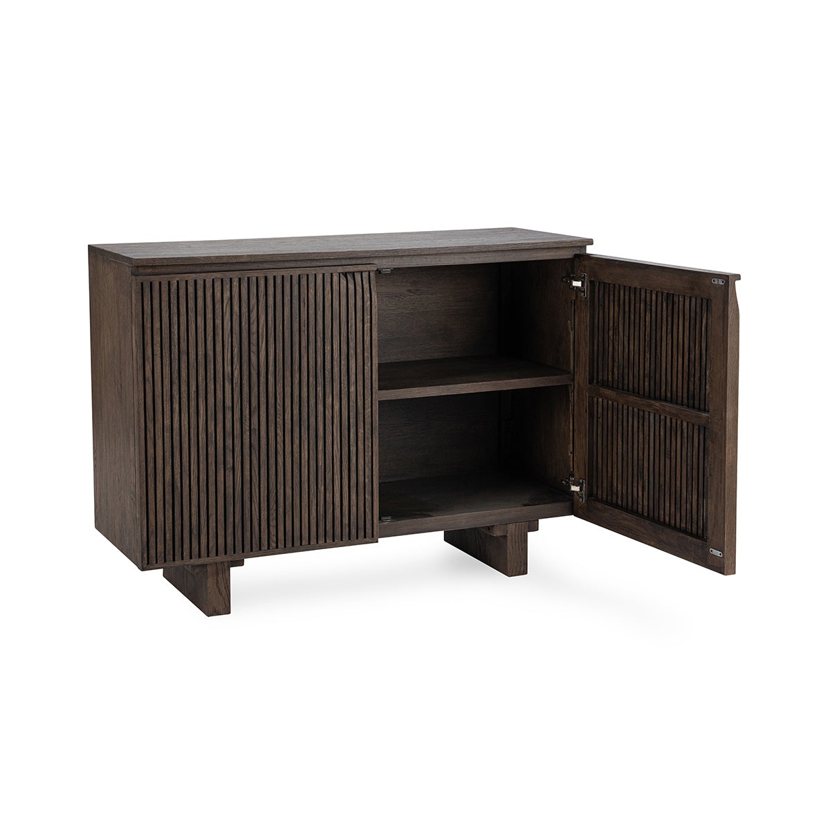Roya 2Dr Cabinet - Toasted Brown