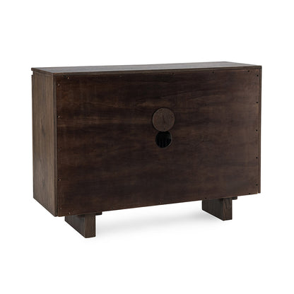 Roya 2Dr Cabinet - Toasted Brown