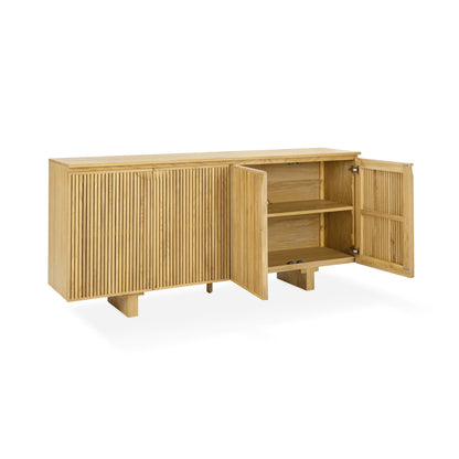 Roya 4Dr Cabinet - Tawny Brown