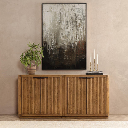 Labelle 4Door Buffet - Tan Oak