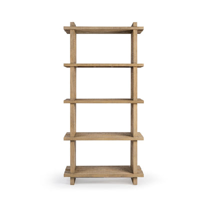 Karlla Bookshelf - Natural Clay