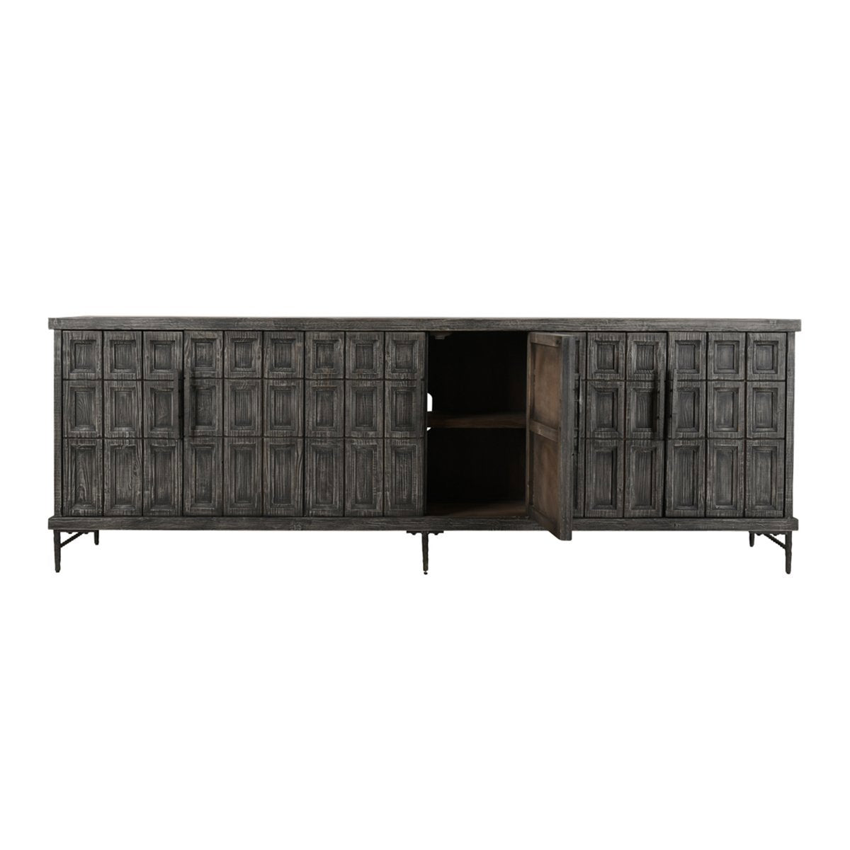 Willmark 6Dr Cabinet - Timeworn Black