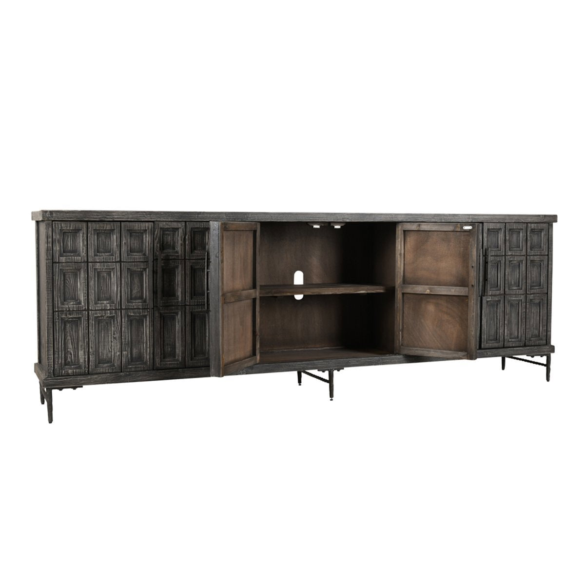 Willmark 6Dr Cabinet - Timeworn Black