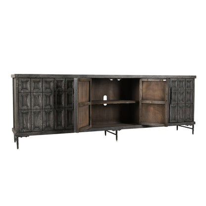 Willmark 6Dr Cabinet - Timeworn Black