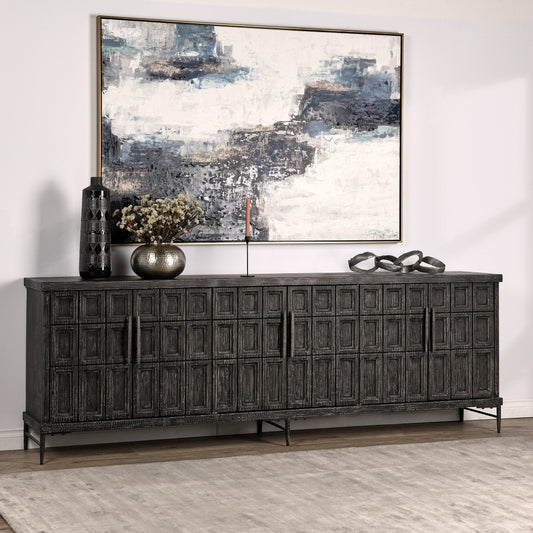 Willmark 6Dr Cabinet - Timeworn Black