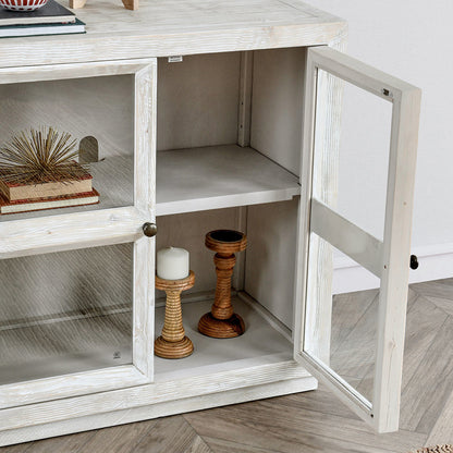 Selma 6Dr Cabinet - Timeworn Cream