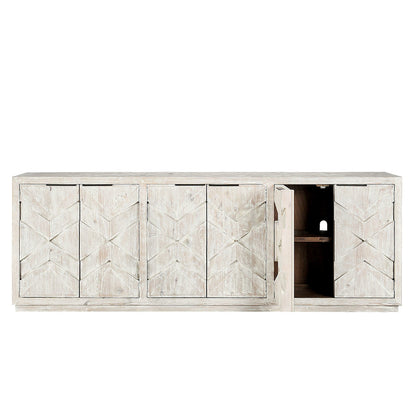 Frederick 6Dr Cabinet - Timeworn Cream