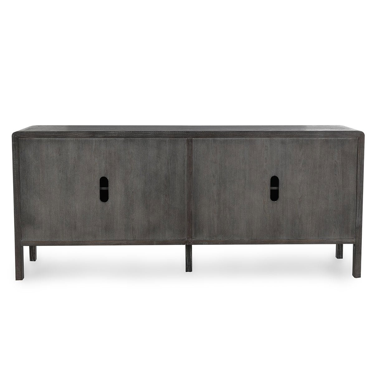 Elodie 4Dr Cabinet - Black-Natural