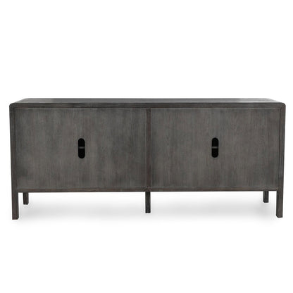 Elodie 4Dr Cabinet - Black-Natural
