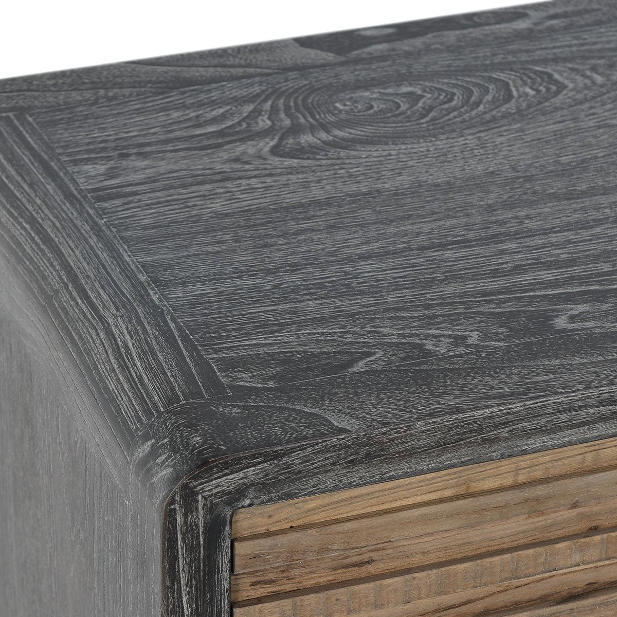 Elodie 4Dr Cabinet - Black-Natural