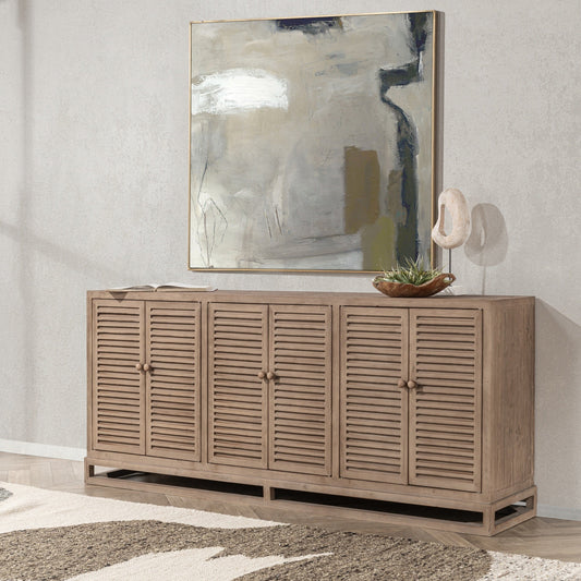 Jolen 6Dr Buffet - Distressed Brown