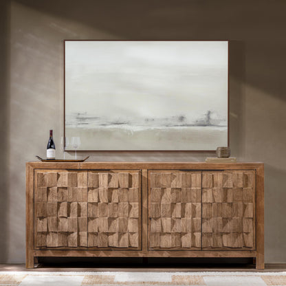 Gama 4 Door Cabinet - Drifted Sand