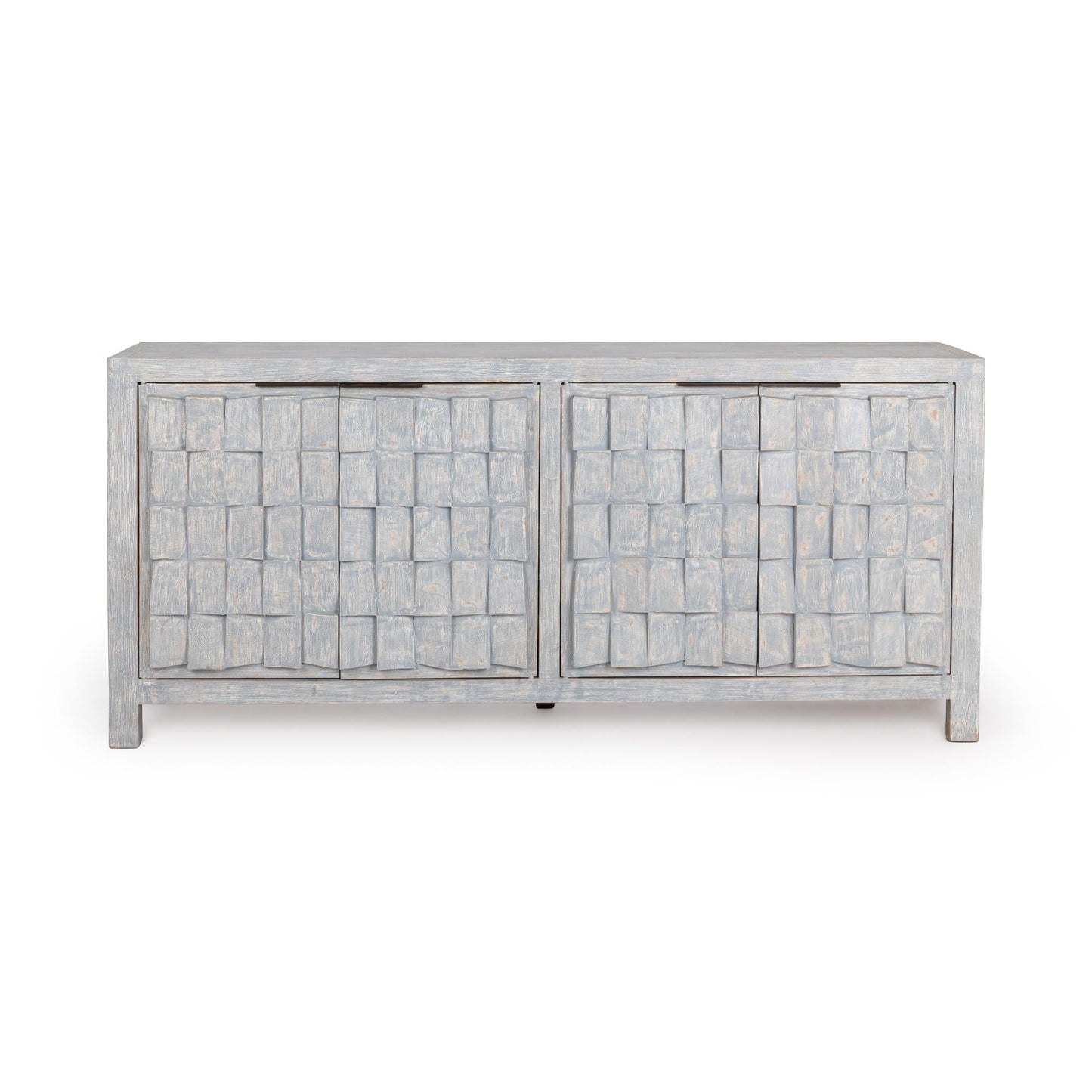 Gama 4 Door Cabinet - Blue Washed