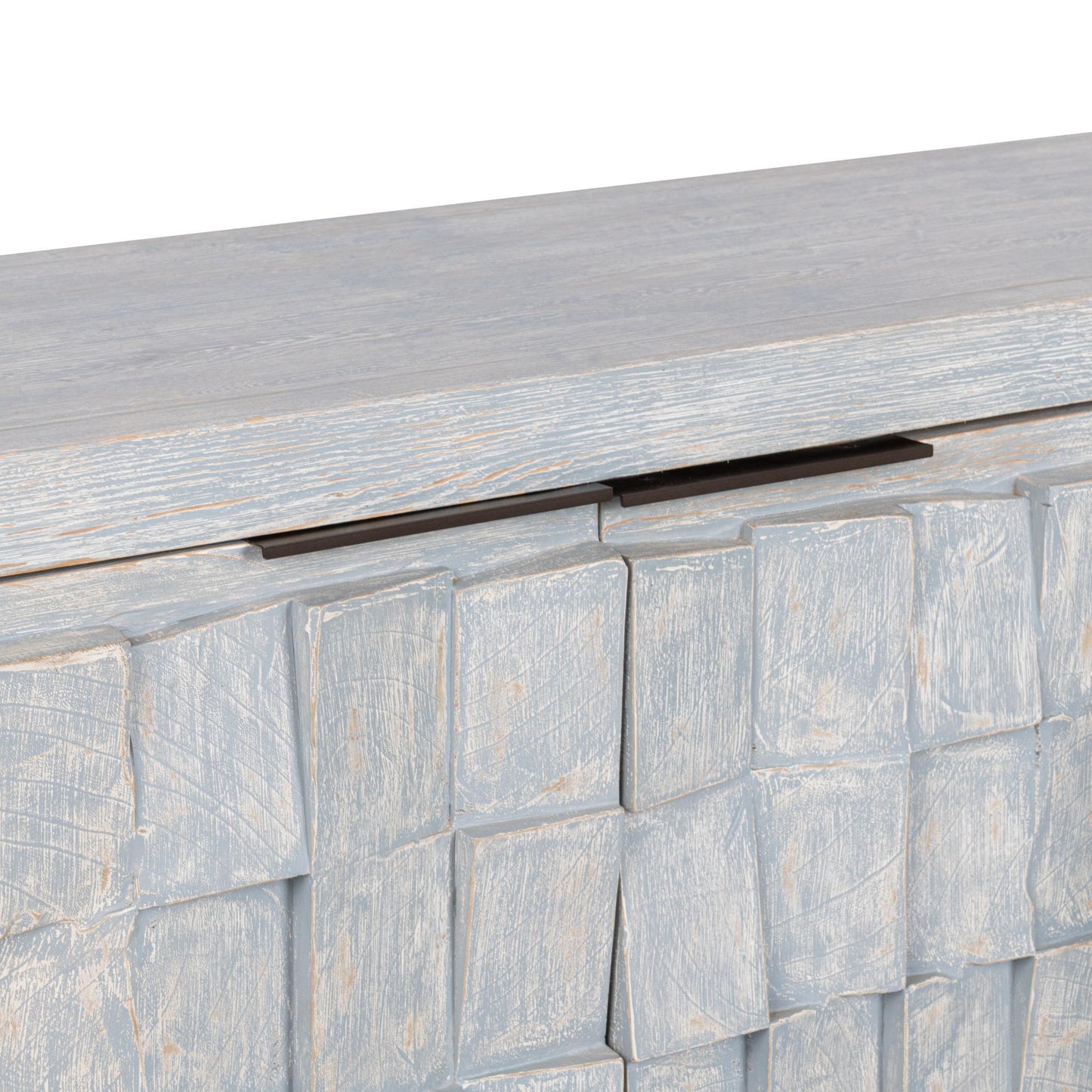 Gama 4 Door Cabinet - Blue Washed