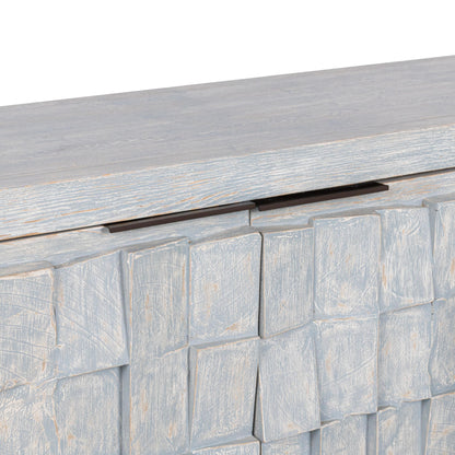 Gama 4 Door Cabinet - Blue Washed