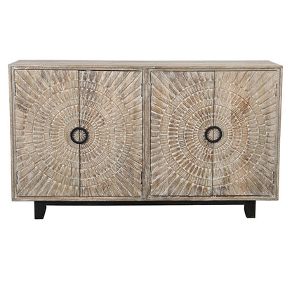 Vivienne 4Dr Cabinet - Distressed Taupe