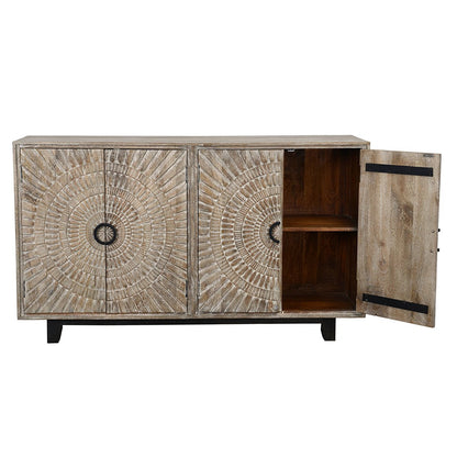 Vivienne 4Dr Cabinet - Distressed Taupe