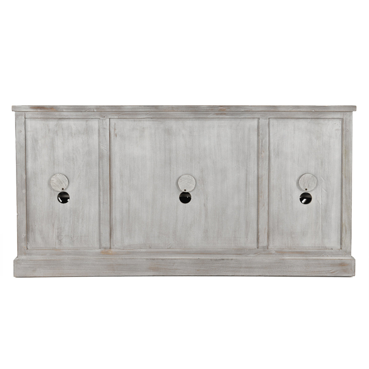 Harmony Breakfront 4Dr Cabinet - Vintage Gray