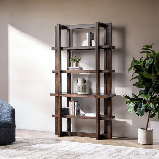 Sydney Bookcase - Bark Brown
