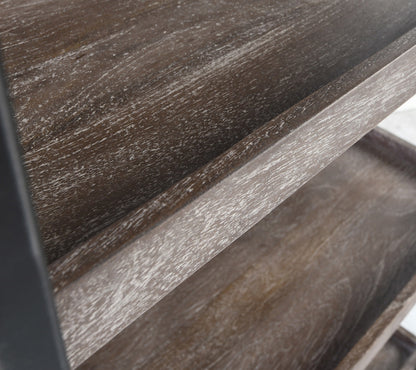 Evan Single Bookshelf - Olive Brown