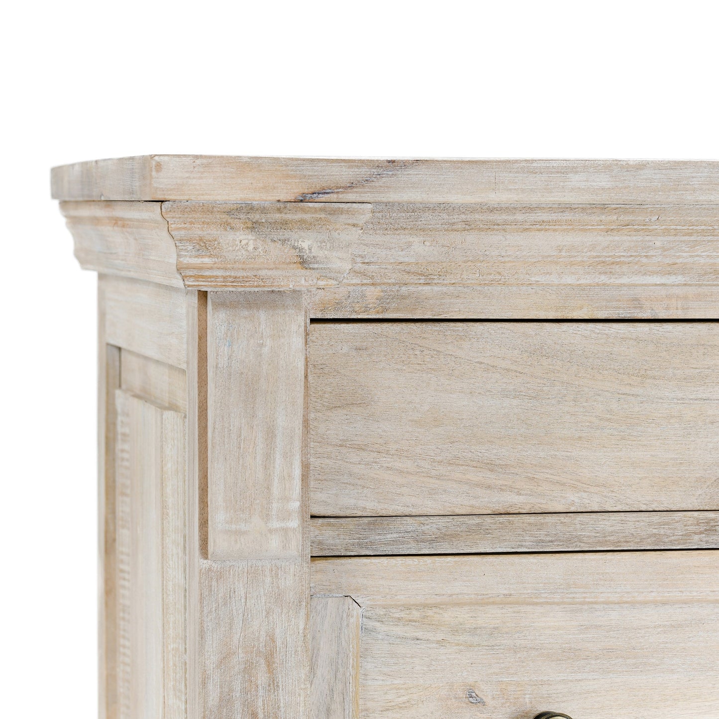 Adelaide 6Dwr Chest - Natural Cream Wash