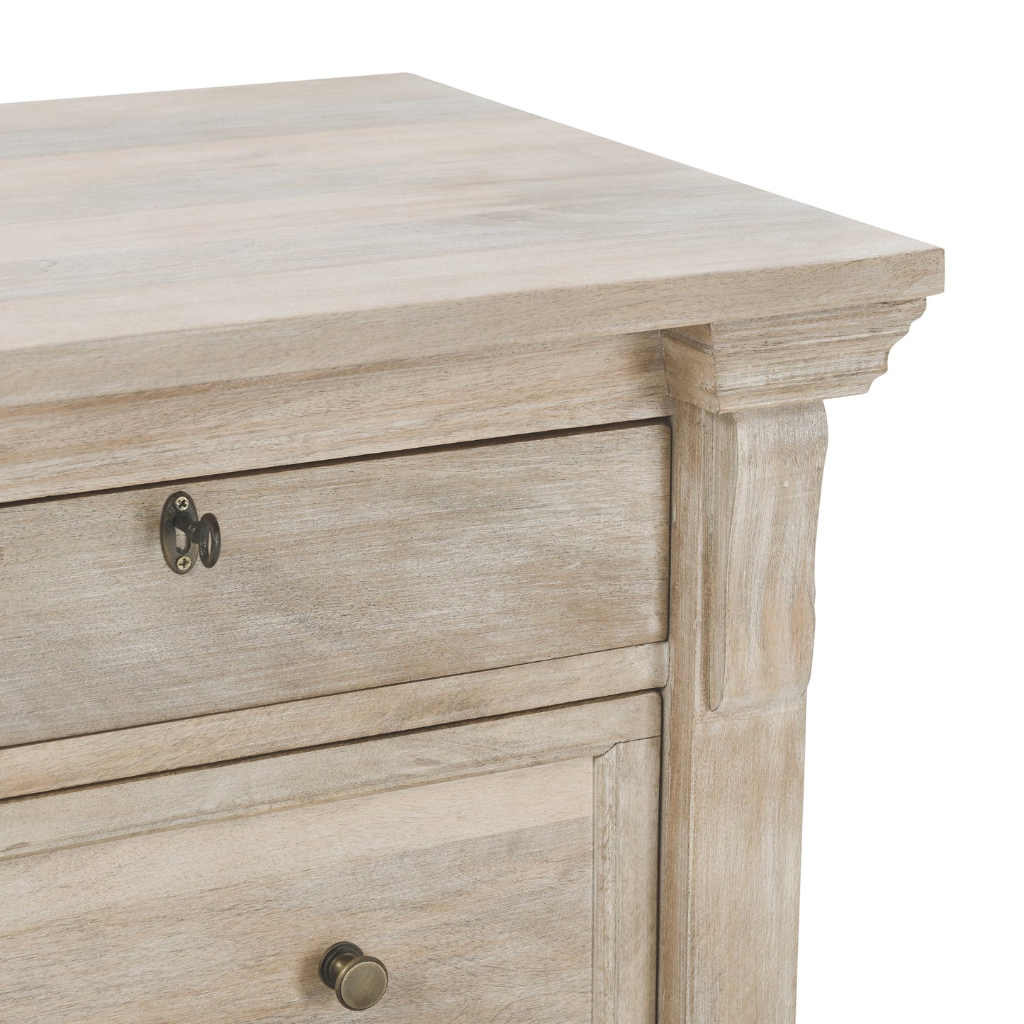 Adelaide 9Dwr Dresser - Natural Cream Wash