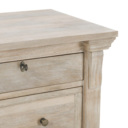 Adelaide 9Dwr Dresser - Natural Cream Wash