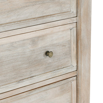 Adelaide 9Dwr Dresser - Natural Cream Wash