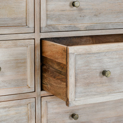 Adelaide 9Dwr Dresser - Natural Cream Wash