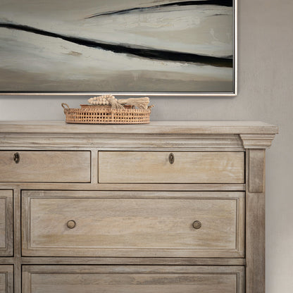 Adelaide 9Dwr Dresser - Natural Cream Wash