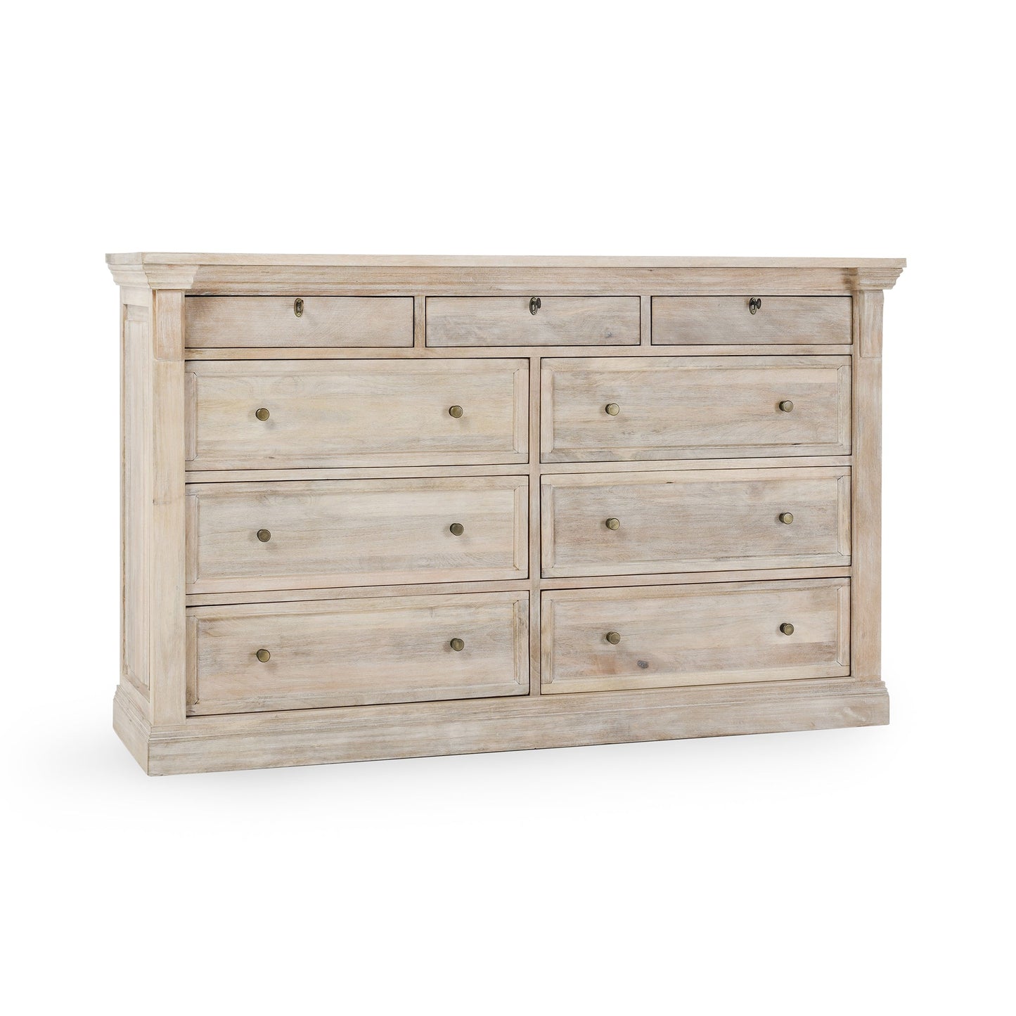 Adelaide 9Dwr Dresser - Natural Cream Wash