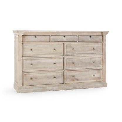 Adelaide 9Dwr Dresser - Natural Cream Wash