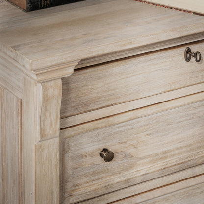 Adelaide 3Dwr Nightstand - Natural Cream Wash