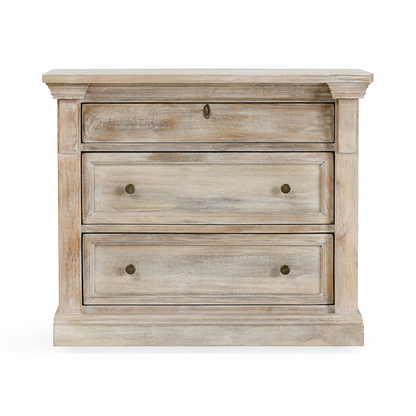 Adelaide 3Dwr Nightstand - Natural Cream Wash