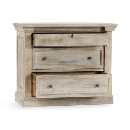 Adelaide 3Dwr Nightstand - Natural Cream Wash
