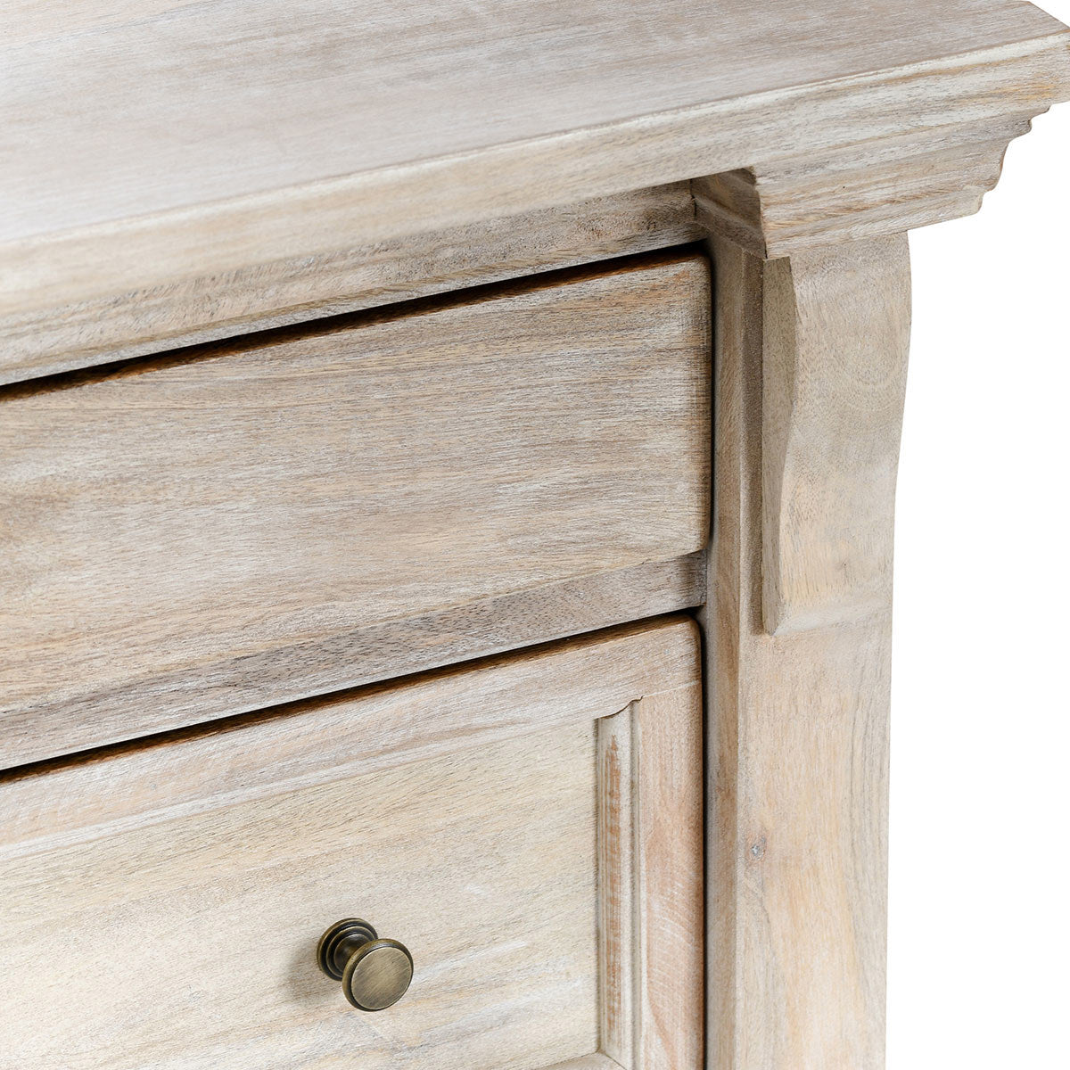Adelaide 3Dwr Nightstand - Natural Cream Wash