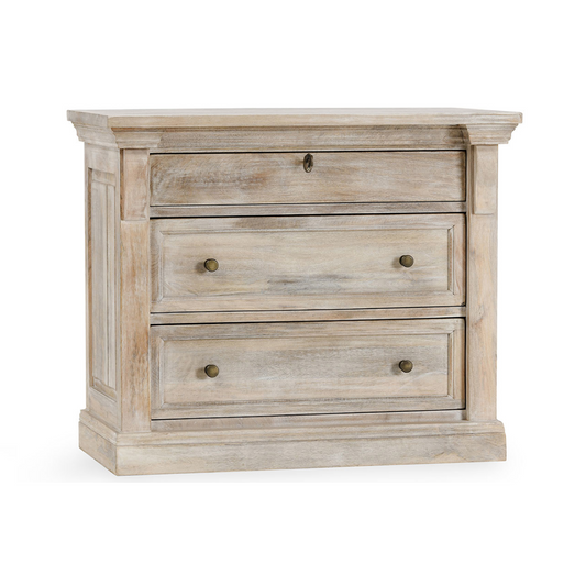 Adelaide 3Dwr Nightstand - Natural Cream Wash