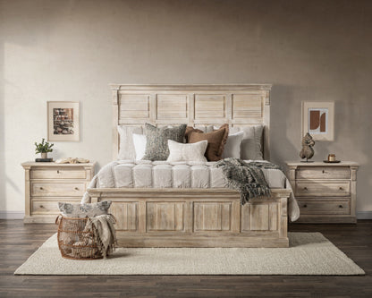Adelaide 3Dwr Nightstand - Natural Cream Wash