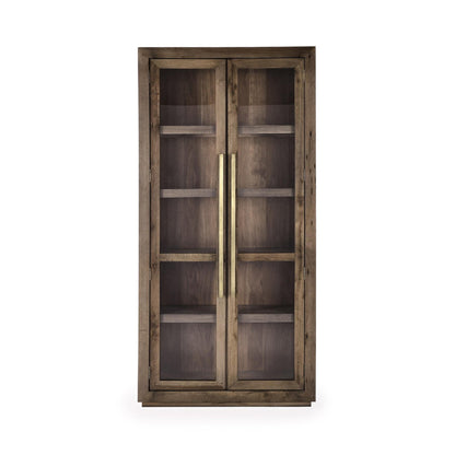 Bradley Tall Cabinet - Landmark Brown
