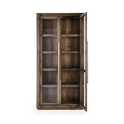 Bradley Tall Cabinet - Landmark Brown