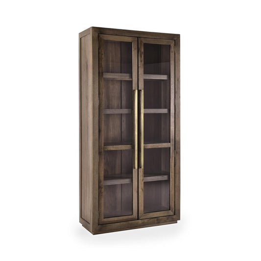 Bradley Tall Cabinet - Landmark Brown