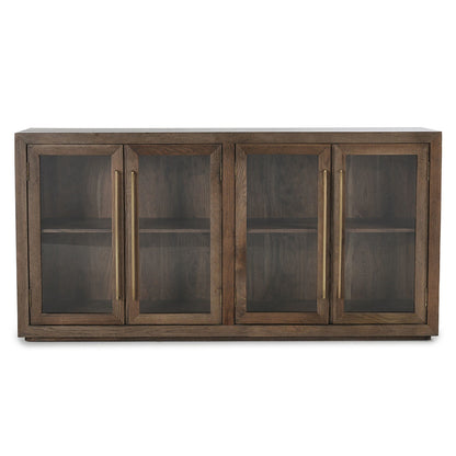 Bradley 4Dr Cabinet - Landmark Brown