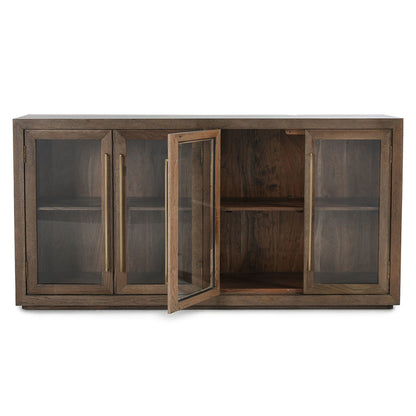 Bradley 4Dr Cabinet - Landmark Brown