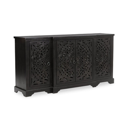 Harmony 4 Door Cabinet - Harvest Walnut