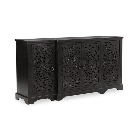 Harmony 4 Door Cabinet - Harvest Walnut