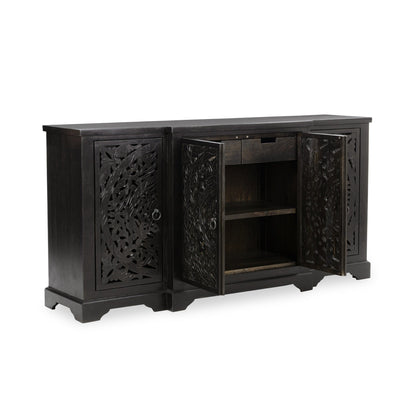 Harmony 4 Door Cabinet - Harvest Walnut