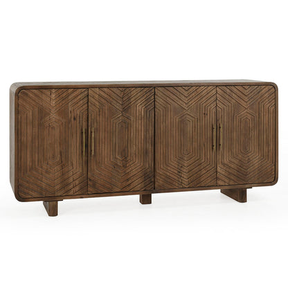 Holmes 4Dr Buffet - Artisan Brown