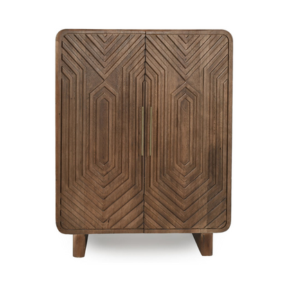 Holmes Bar Cabinet - Artisan Brown